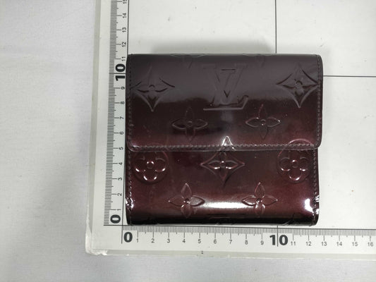 LOUIS VUITTON Vernis Porte-Monnaie Carte Credit SN3160 Wallet