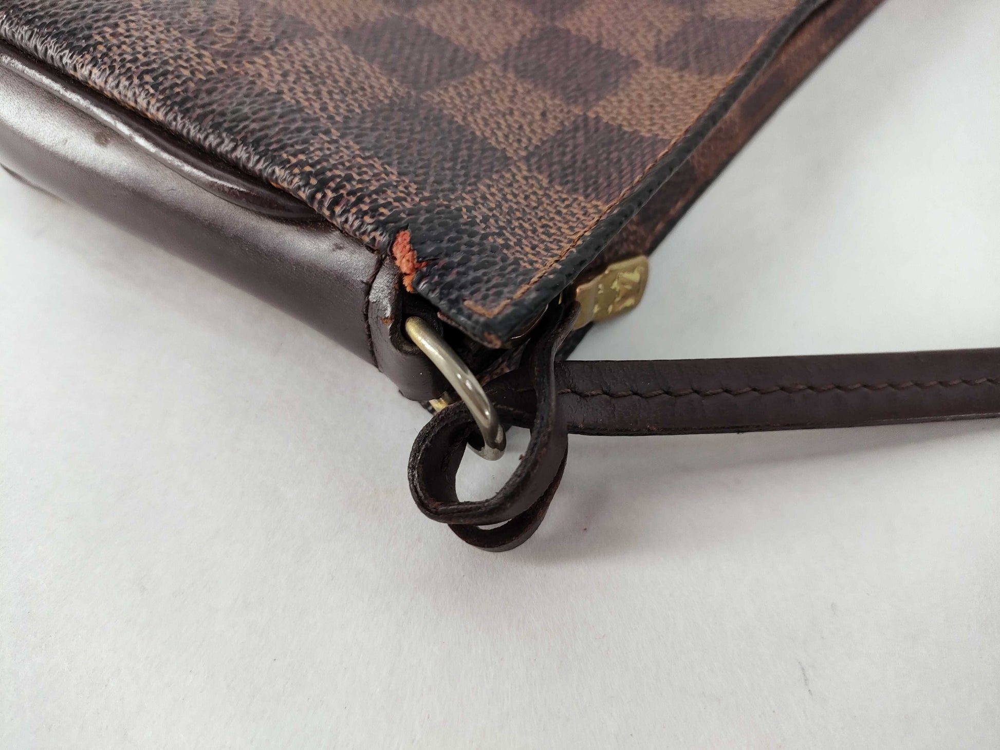 LOUIS VUITTON Damier Pochette Accessoires FL0013 Handbag