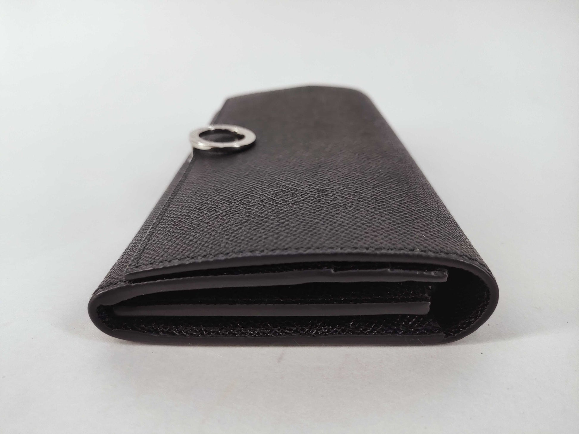 BVLGARI B.zero1 Bi-fold Long Wallet, Black, Unused