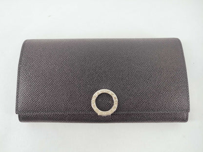 BVLGARI B.zero1 Bi-fold Long Wallet, Black, Unused