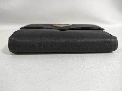 PRADA Nylon Prada Folding Wallet Black 1M0523 Wallet