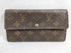 LOUIS VUITTON Monogram Porte Monnaie Credit Wallet MB0092
