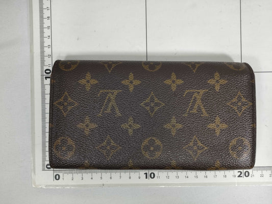 LOUIS VUITTON Monogram Porte Monnaie Credit Wallet MB0092