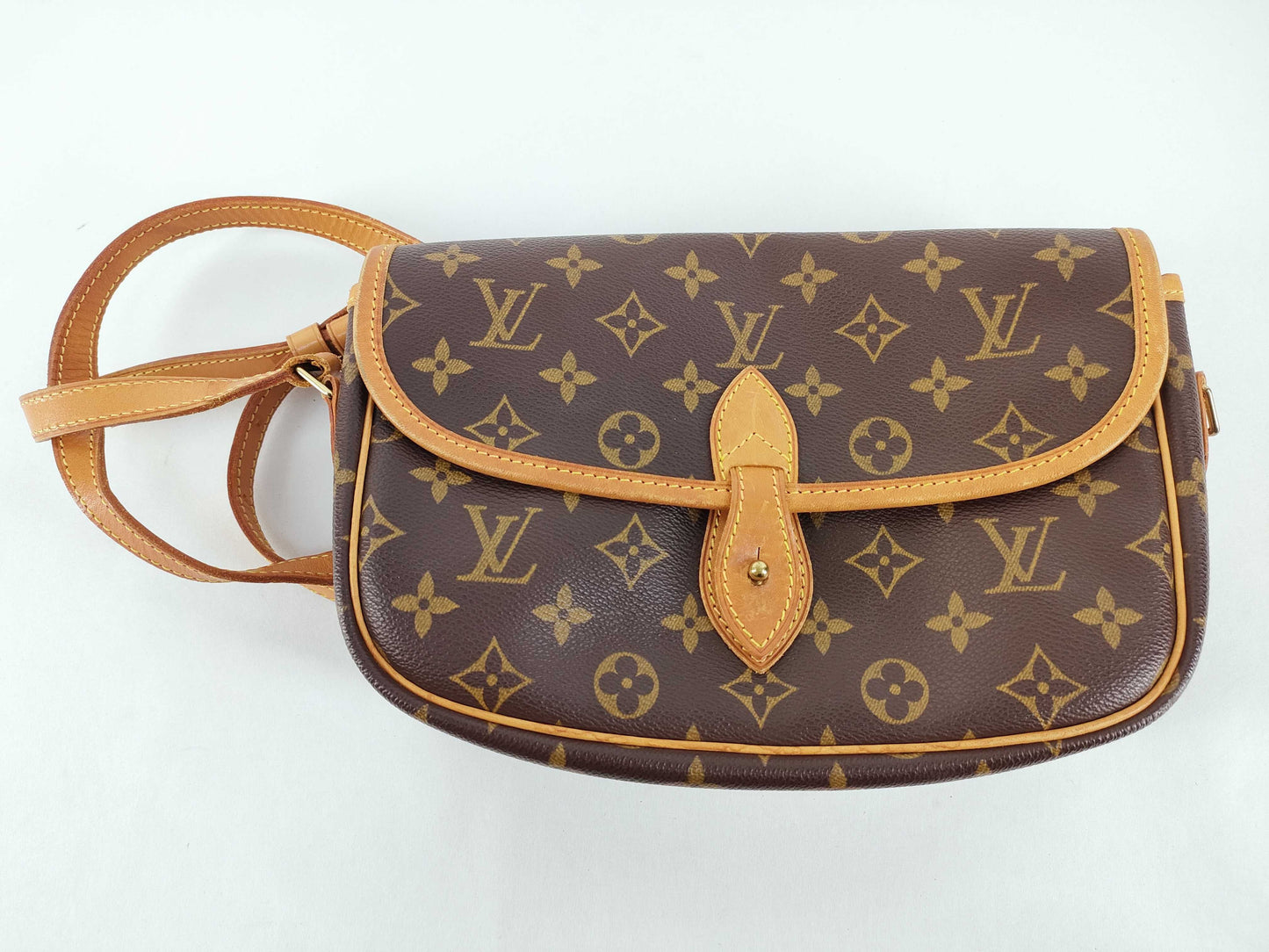 LOUIS VUITTON Monogram Gibessier PM AR1915 Shoulder Bag