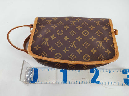 LOUIS VUITTON Monogram Gibessier PM AR1915 Shoulder Bag
