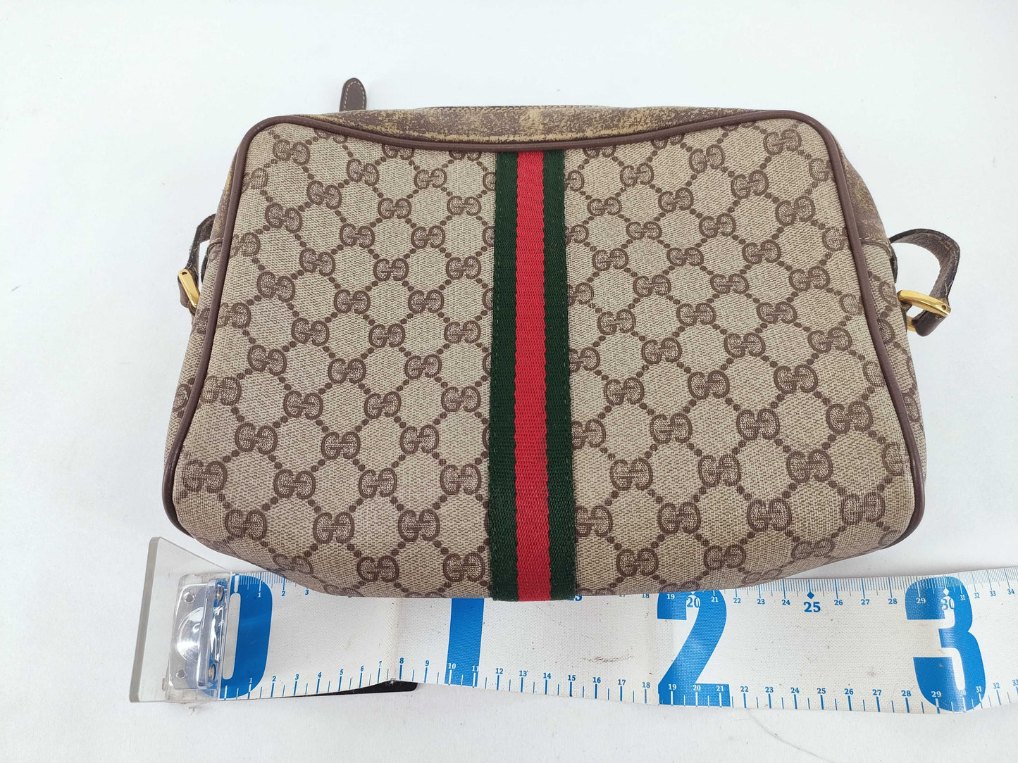 GUCCI GG Supreme Gucci Sherry Shoulder Bag 24.02.005