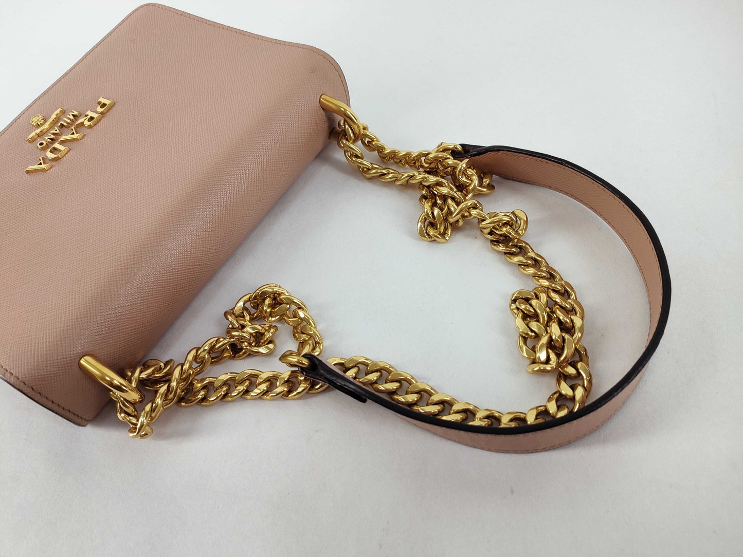 PRADA Saffiano Chain Shoulder Bag W20
