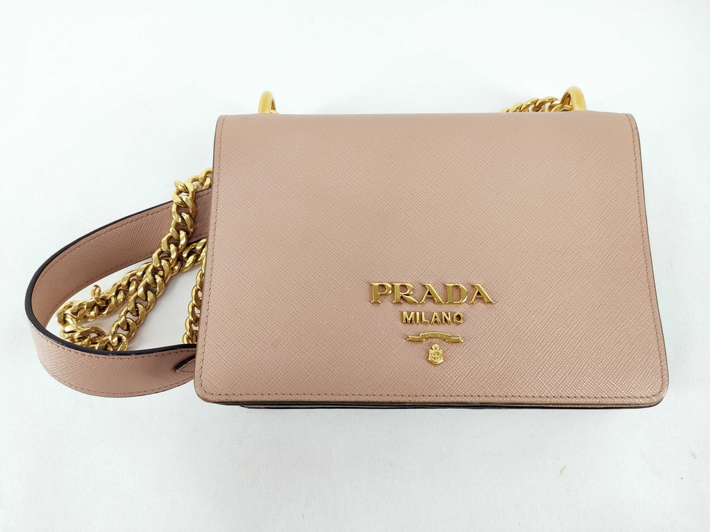 PRADA Saffiano Chain Shoulder Bag W20