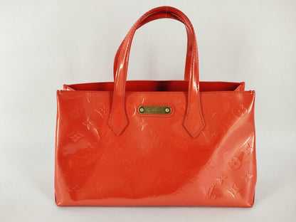 LOUIS VUITTON Vernis Wilshire PM MI1089 Handbag
