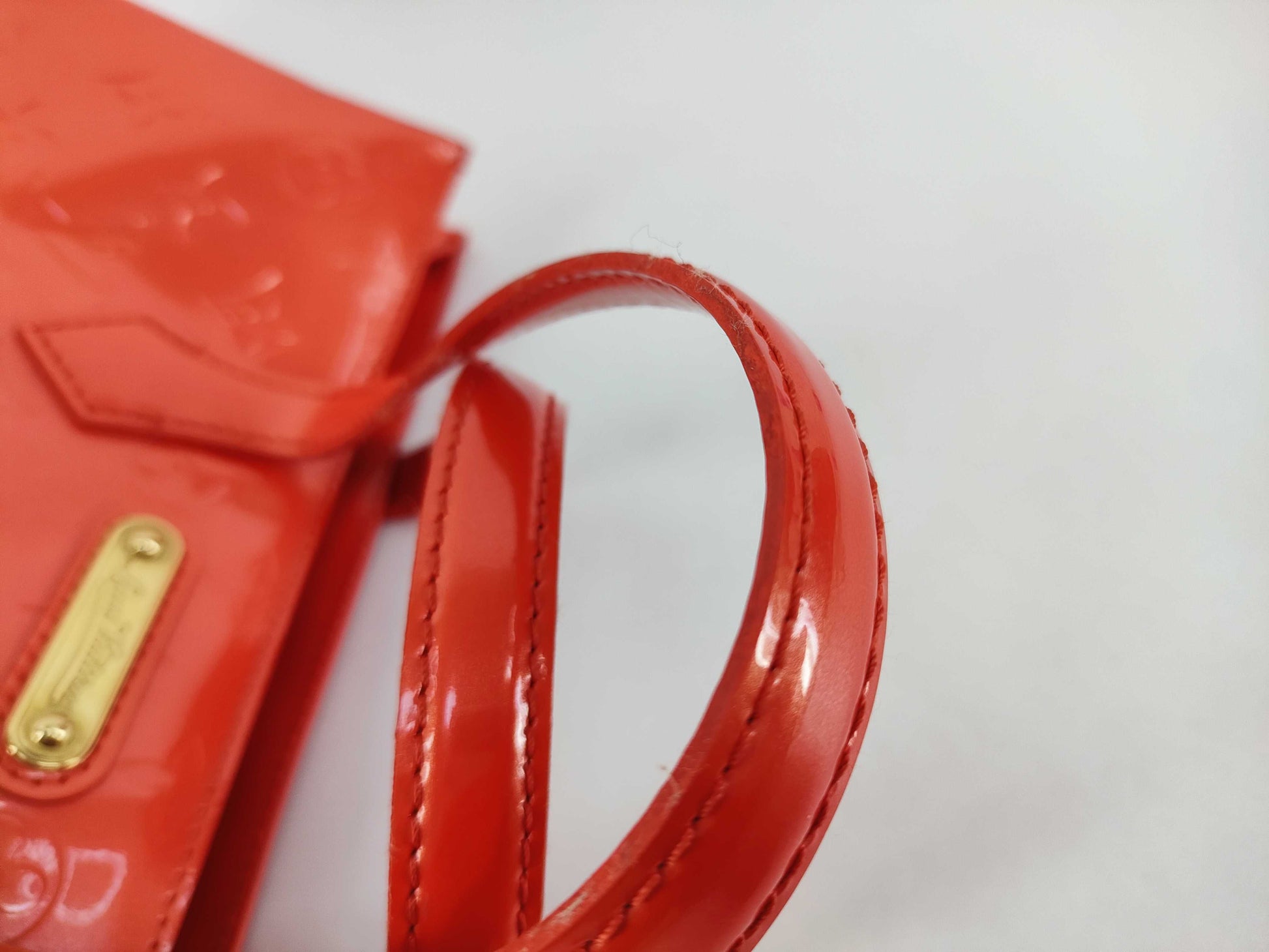 LOUIS VUITTON Vernis Wilshire PM MI1089 Handbag