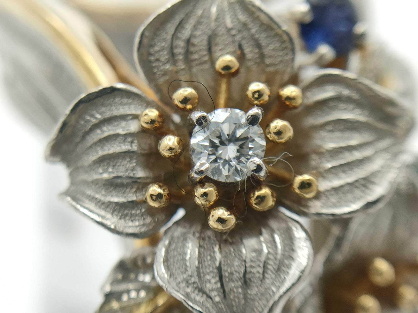 Nobuko Ishikawa S0.50ct D0.30ct PT900/K18 22.4g Ring 