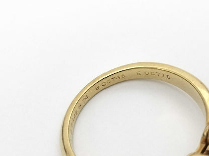 Van Cleef & Arpels Emerald and Diamond 18KT 4.6g Ring 