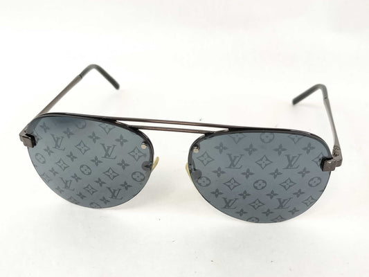 LOUIS VUITTON Monogram Louis Vuitton Sunglasses Clockwise Z1019E Sunglasses/Eyeglasses