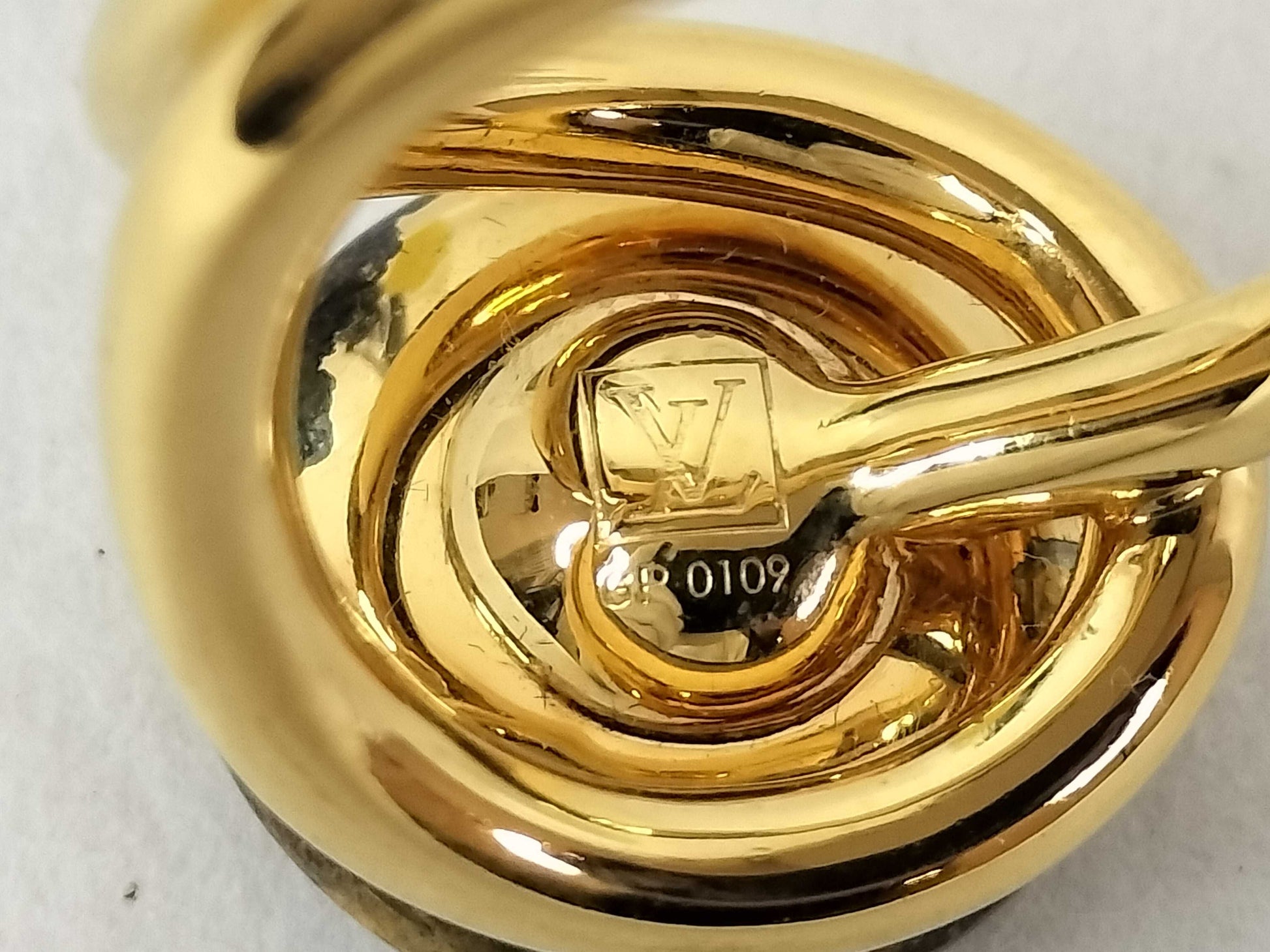 LOUIS VUITTON Monogram Louis Vuitton Bergceleste Rose Ring M65973 Ring