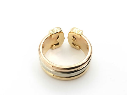 Cartier 2C #50 Diamond Three-Color 750 8.0g Ring 