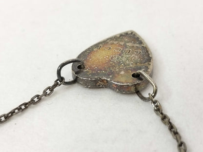 GUCCI Heart Bracelet #16 AG925 5.4g Bracelet/Bangle