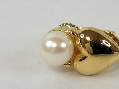 GIVENCHY Heart Pearl Earrings