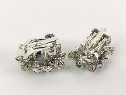 Dior Christian Dior Earrings Color Stone Earrings