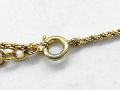 Dior Christian Dior Necklace Logo Necklace