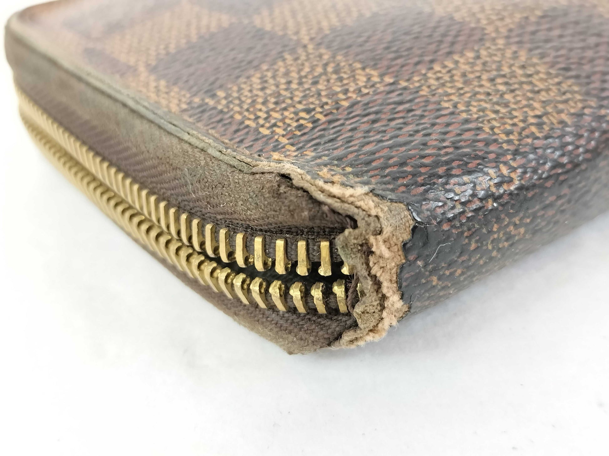 LOUIS VUITTON Damier Zippy Wallet Long Wallet