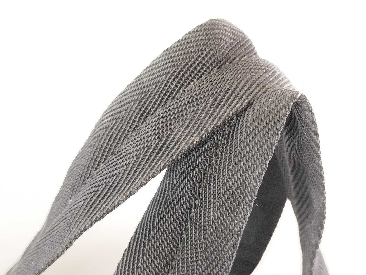 PRADA PRADA Leather Cutout Logo Handbag Black Handbag