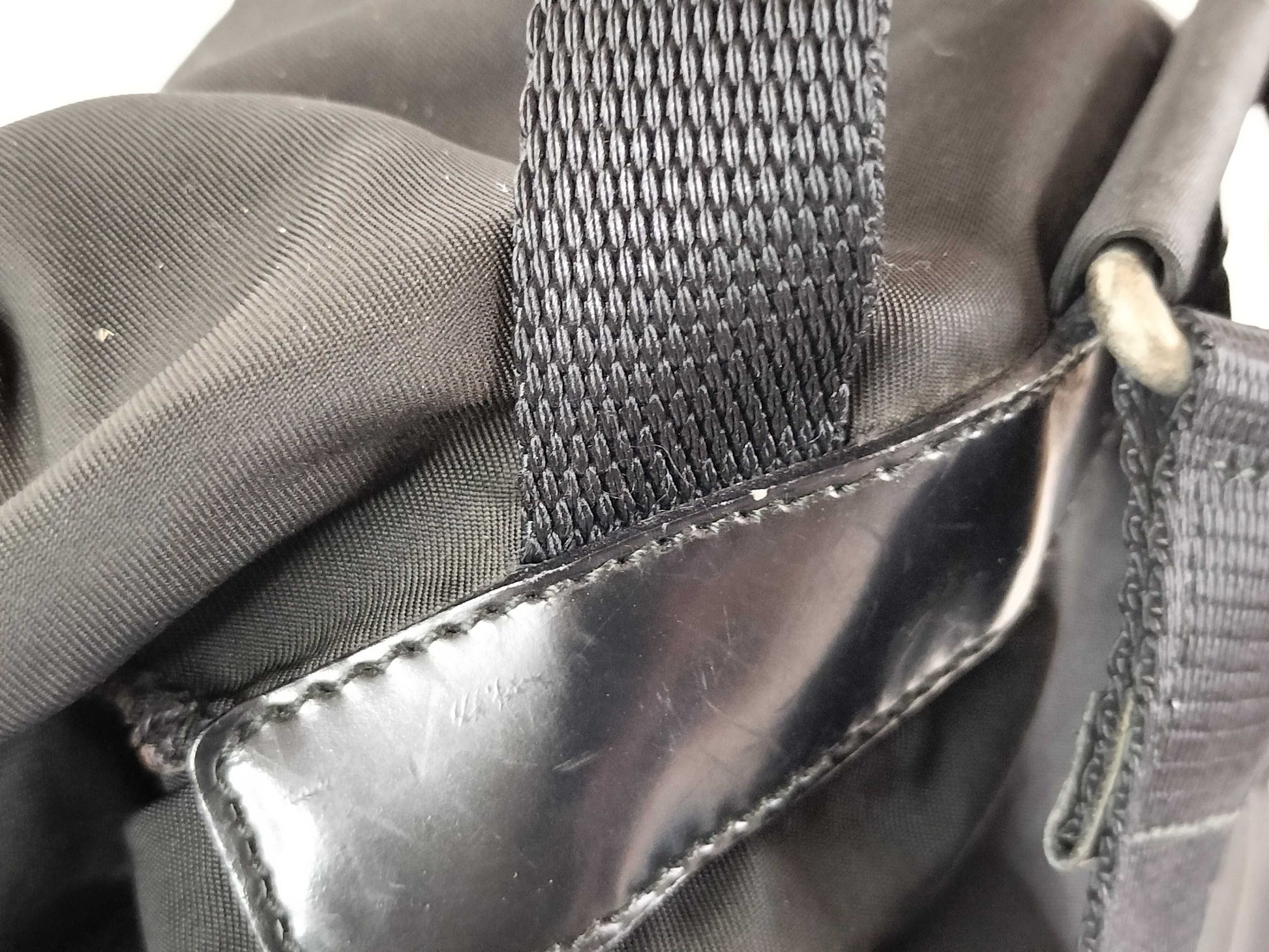 PRADA Nylon PRADA Nylon x Leather Backpack Backpack