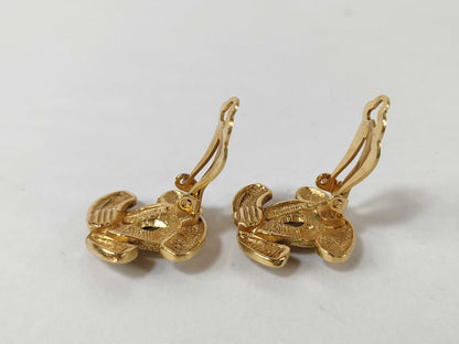 CHANEL Matelasse Chanel Matelasse Coco Mark Earrings