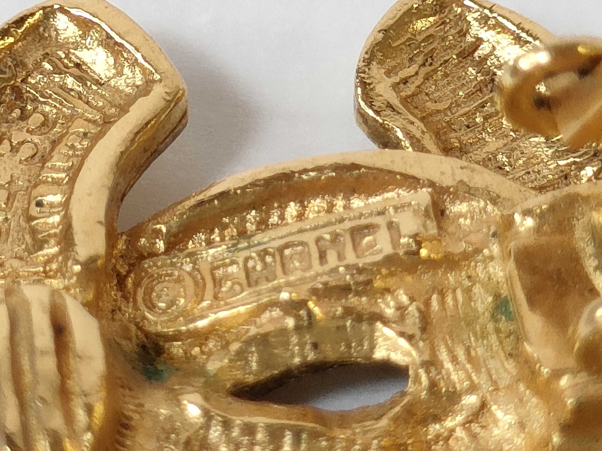 CHANEL Matelasse Chanel Matelasse Coco Mark Earrings