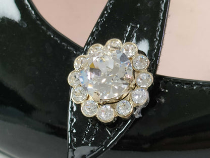 ROGER VIVIER Mary Jane Pumps Patent Beaded Pumps