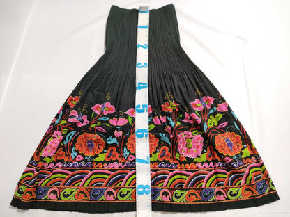 ISSEY MIYAKE ISSEY MIYAKE Floral Pleated Skirt Skirt