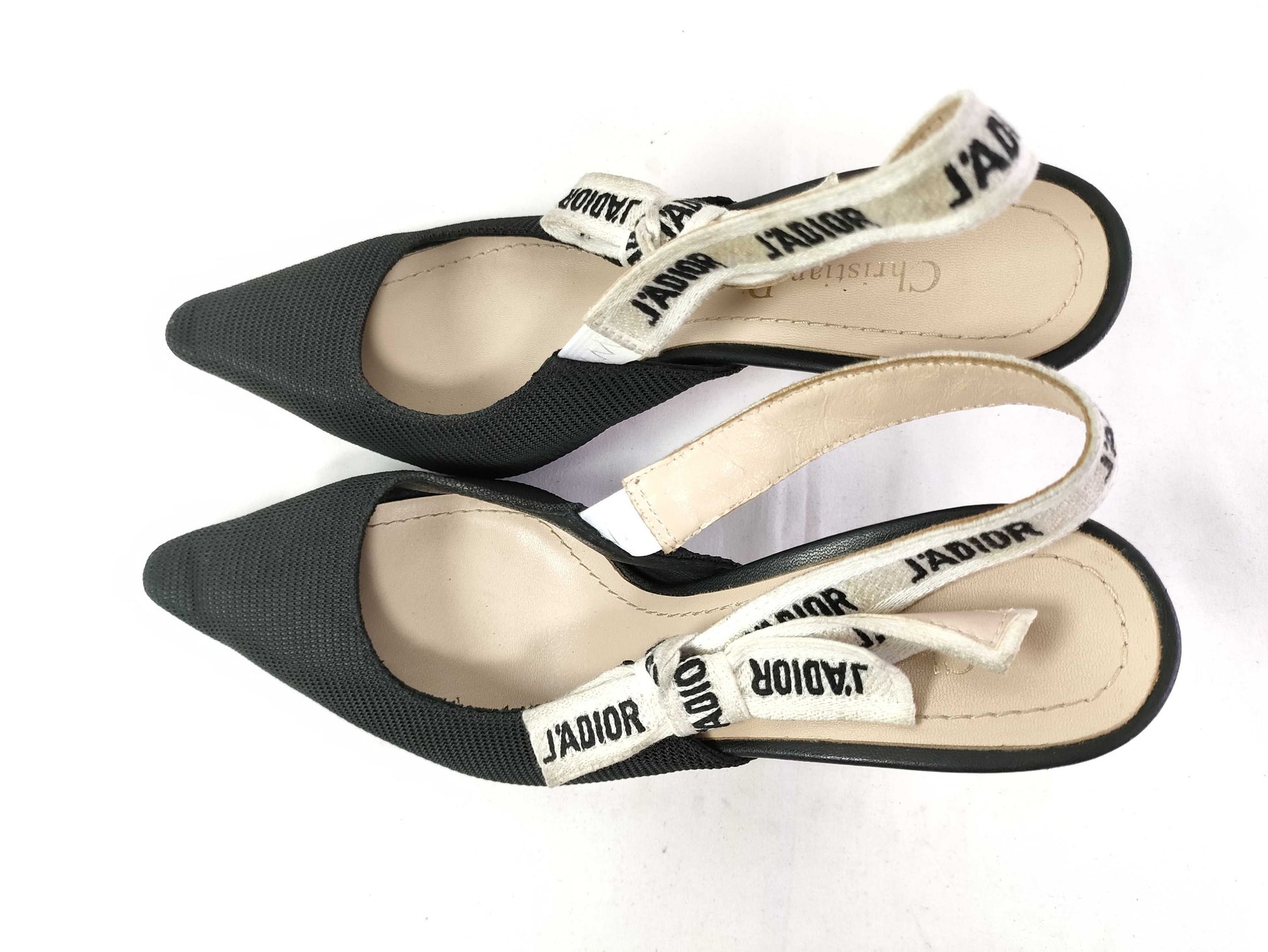 Dior DIOR JAdior Slingback Pumps Fabric Pumps
