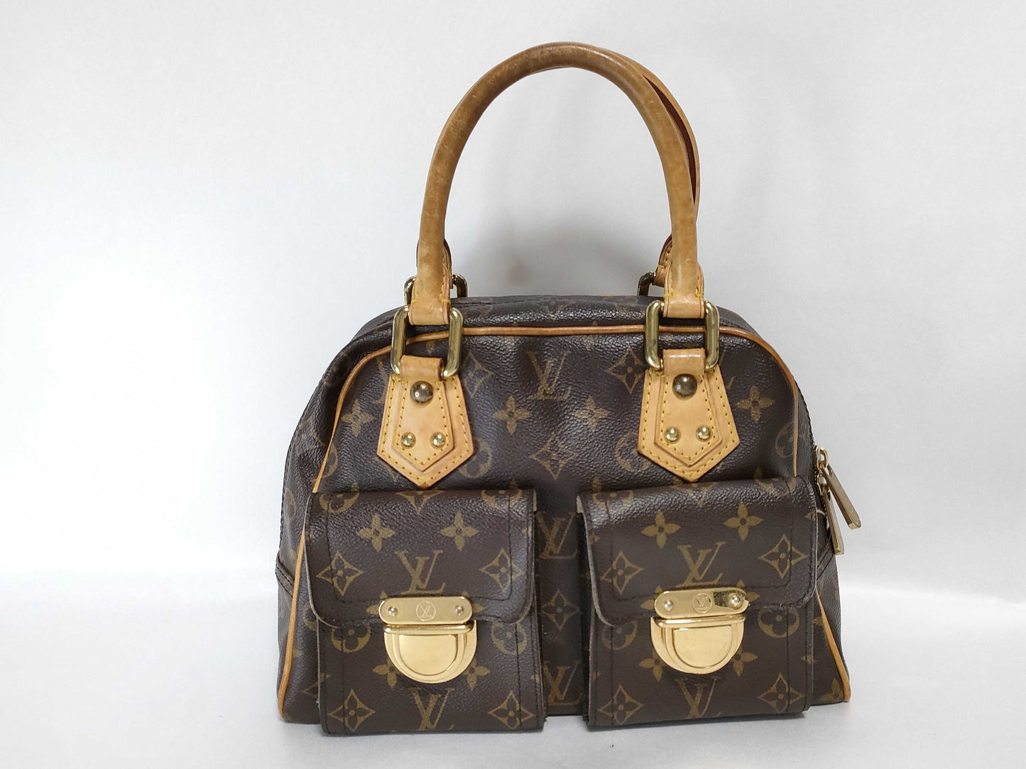 LOUIS VUITTON Monogram Manhattan Handbag