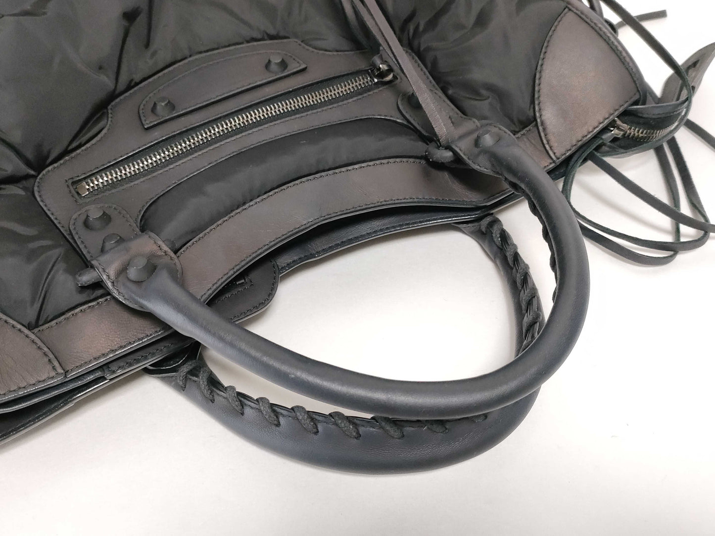 BALENCIAGA Nylon City Handbag