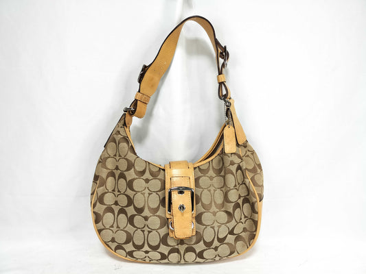 COACH Signature Coach Handbag Shoulder Bag
