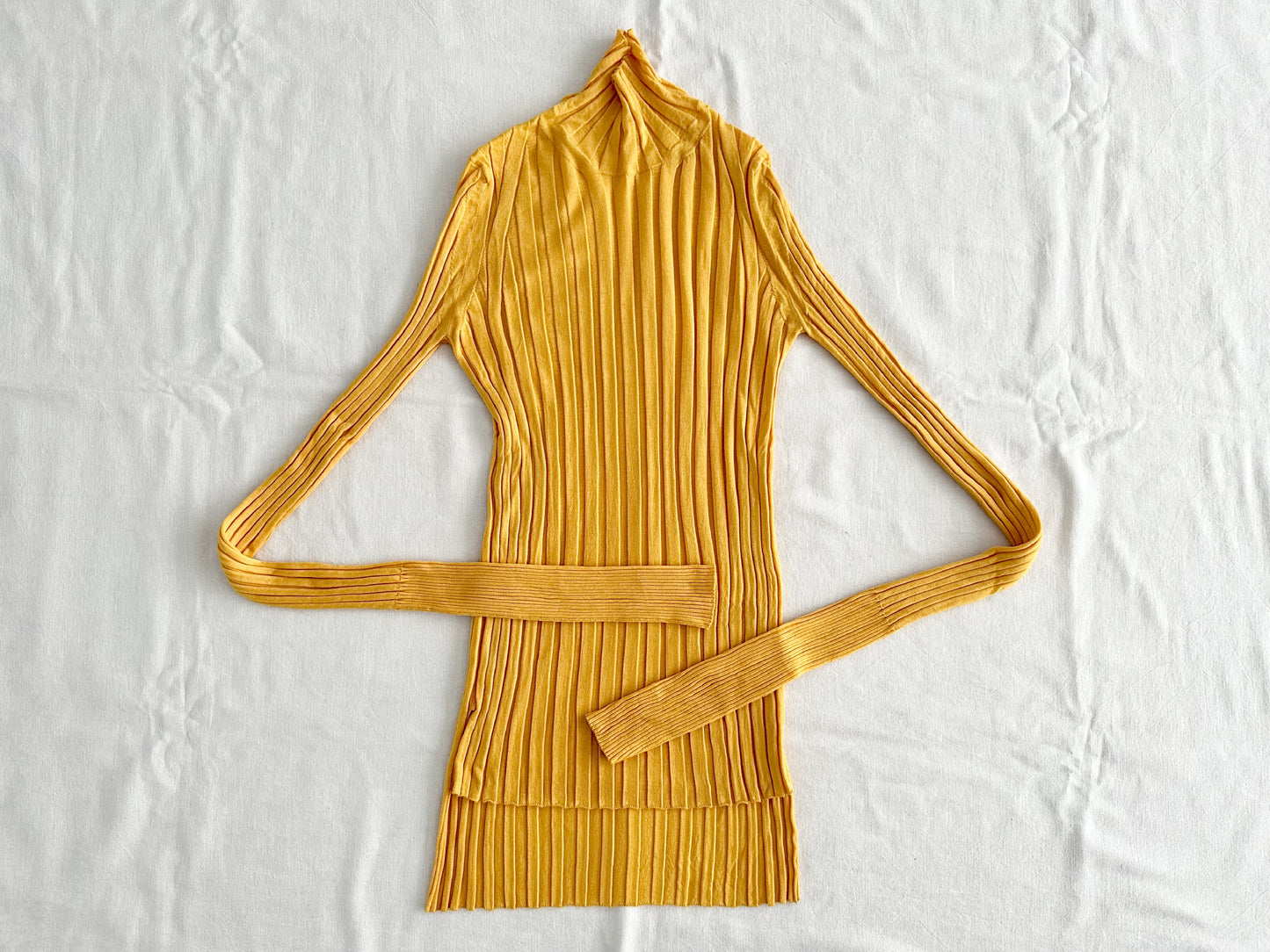 CELINE Phoebe-era wool rib turtleneck sweater, size M, by Phoebe Philo.