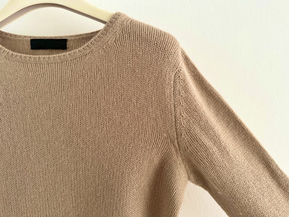 PRADA PRADA Prada Cashmere Knit Top, Size 40, Black Tag