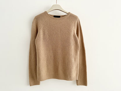 PRADA PRADA Prada Cashmere Knit Top, Size 40, Black Tag