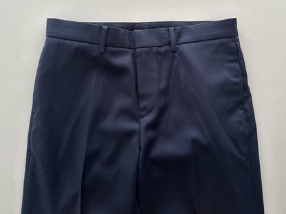 AP STUDIO Wool Slacks, Navy, Size 36, Pants