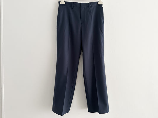 AP STUDIO Wool Slacks, Navy, Size 36, Pants