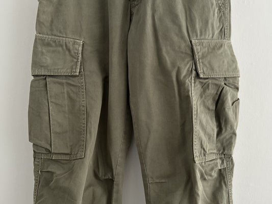 Deuxieme Classe Cargo Pants, Khaki, Size 36