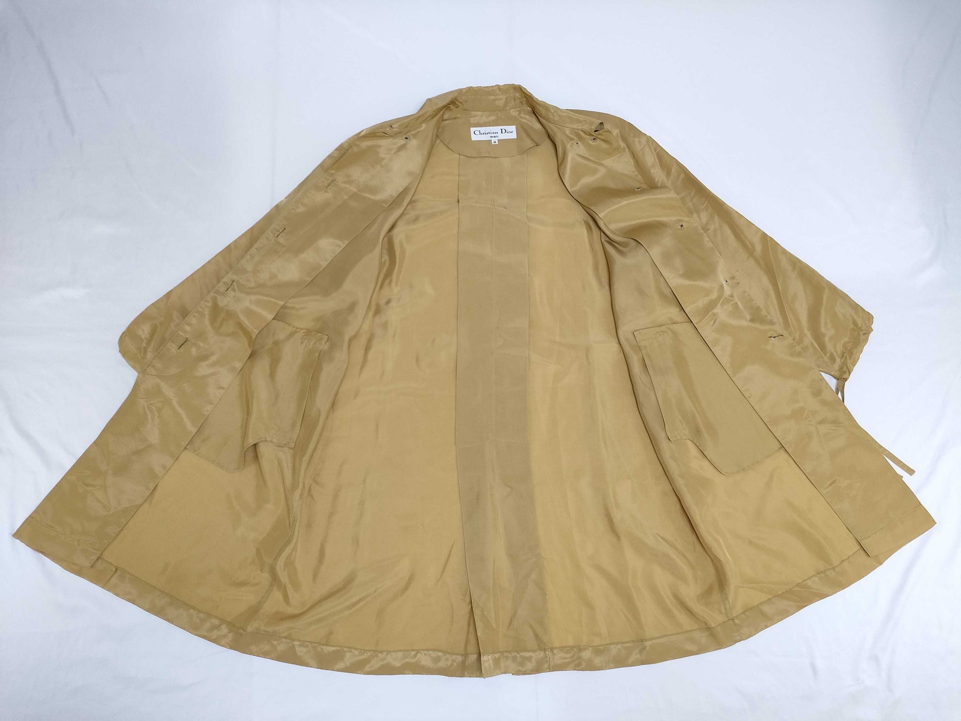 Dior Coat Nylon Beige M Coat