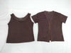 FENDI Zucca Tank Top and Cardigan Set, Burgundy Cardigan