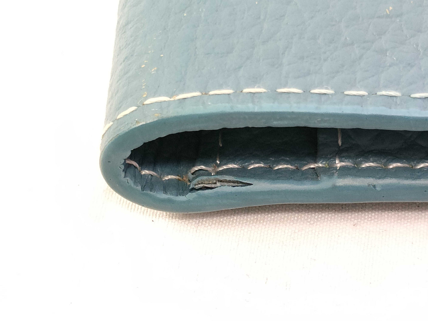 HERMES Dogon HERMES Hermes Dogon Wallet Blue Wallet