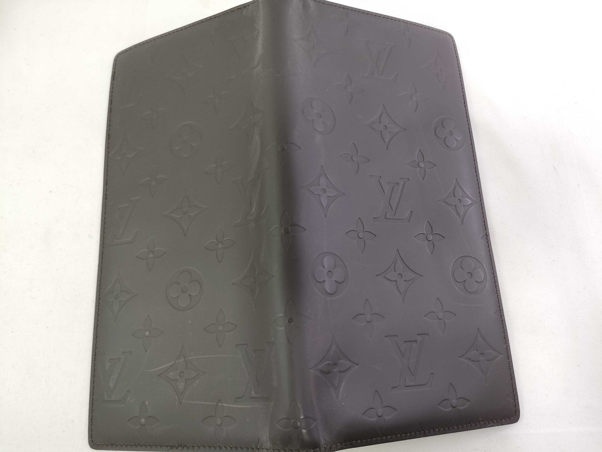 LOUIS VUITTON Louis Vuitton Monogram Glace Portefeuille Double M66480 Long Wallet
