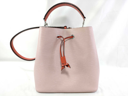 LOUIS VUITTON Epi NeoNoe Epi 2-Way Shoulder Bag Rose Ballerine M53609 Handbag