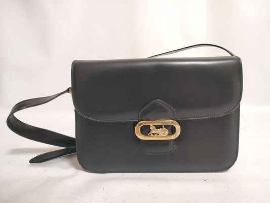 CELINE Leather Shoulder Bag