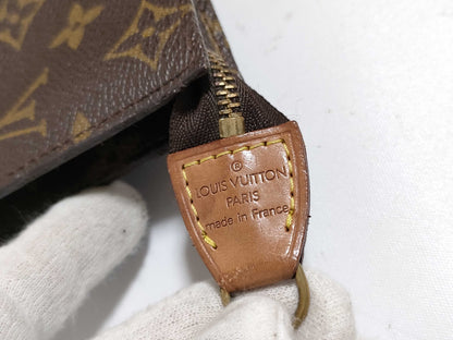 LOUIS VUITTON Monogram LV Bucket Pouch Monogram Pouch