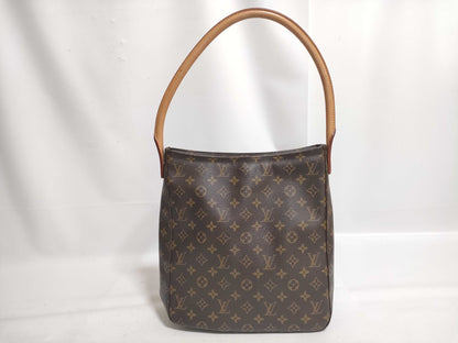 LOUIS VUITTON Monogram LV Looping GM M51145 Monogram Handbag