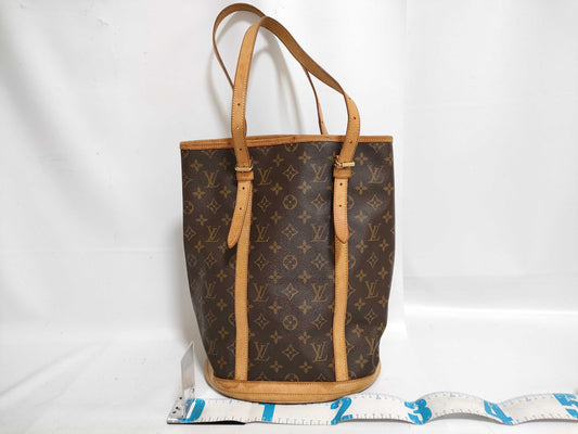 LOUIS VUITTON Monogram LV Bucket GM M42236 Monogram Handbag