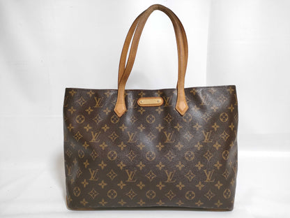 LOUIS VUITTON Monogram LV Wilshire MM M45644 Monogram Handbag